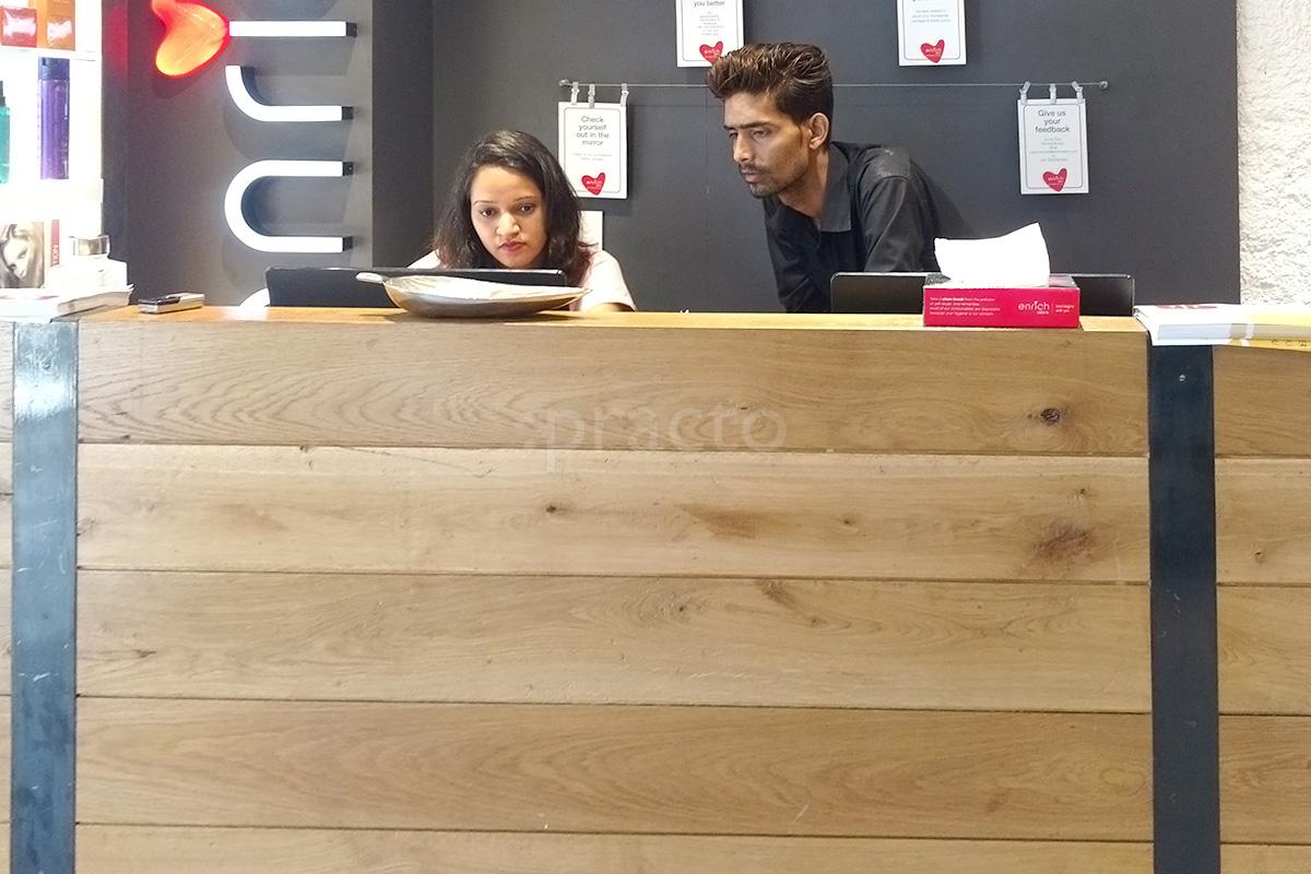 Waiting Area at Enrich Salon Borivali West Mumbai