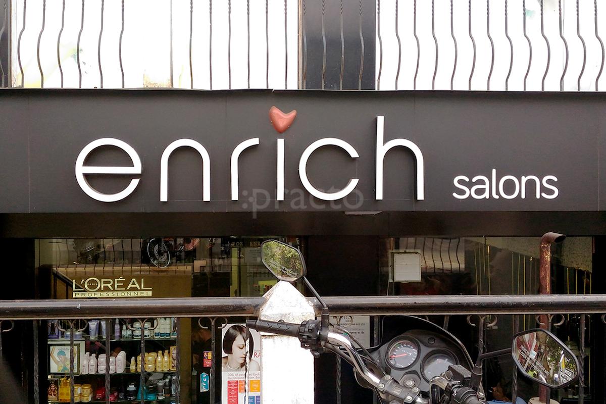 Entrance at Enrich Salon Wanowrie Pune