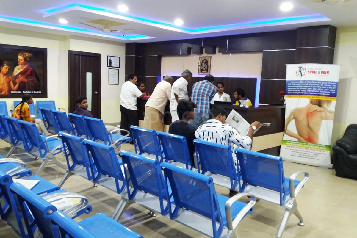 Waiting Area at Ensure Gastro and Liver Surgery Care KPHB Hyderabad