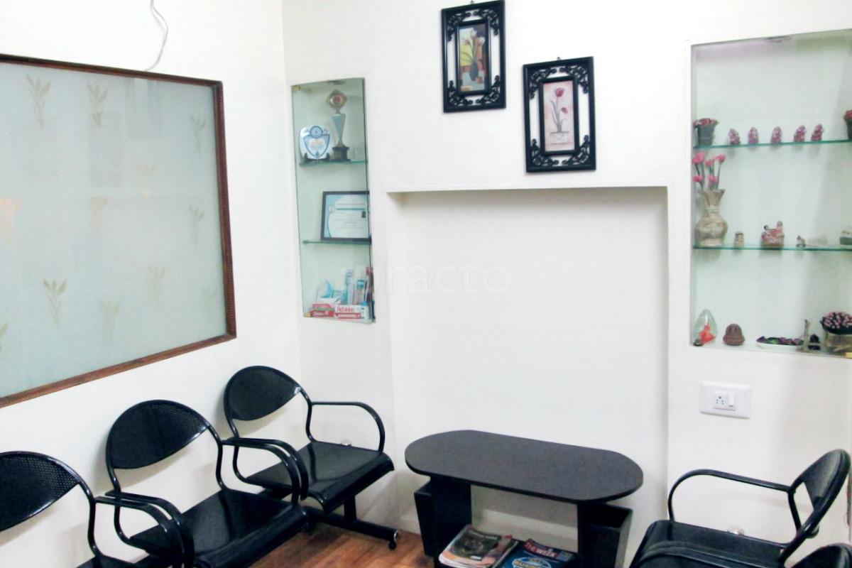 Waiting Area at Esthetics Dental & Maxillofacial Clinic Ramanathapuram Coimbatore