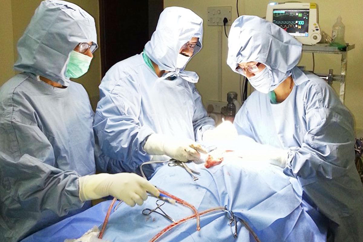 Operation Theatre at Health City Hospital Khanapara Guwahati