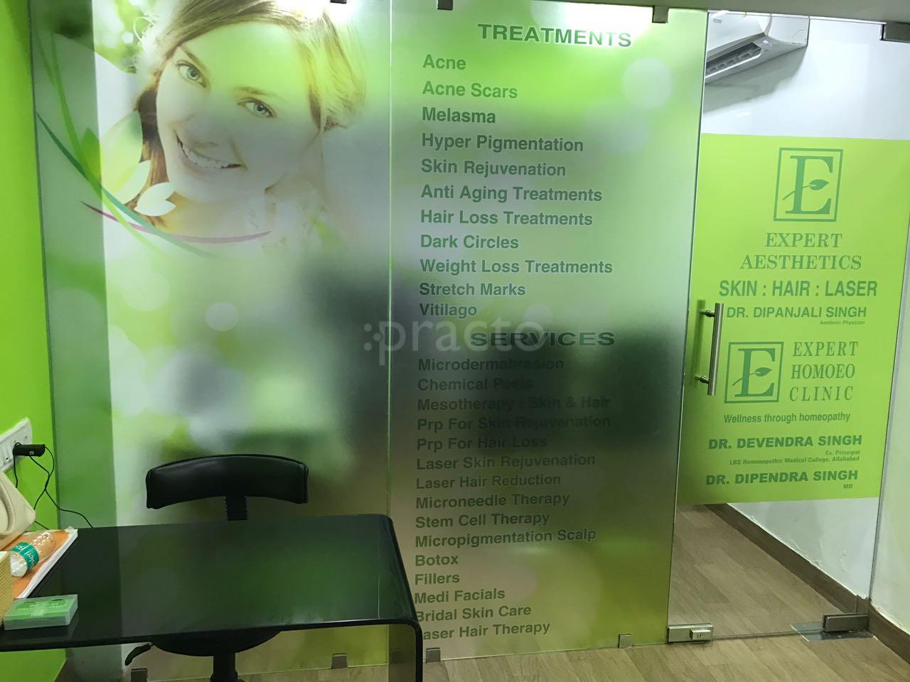 Reception at Expert Aesthetics Andheri West Mumbai