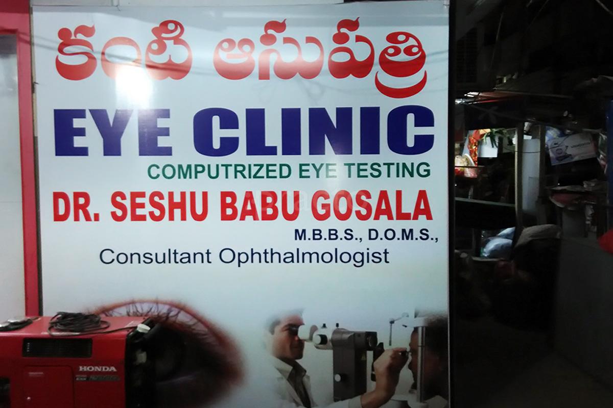 Eye Clinic Akkayyapalem Visakhapatnam
