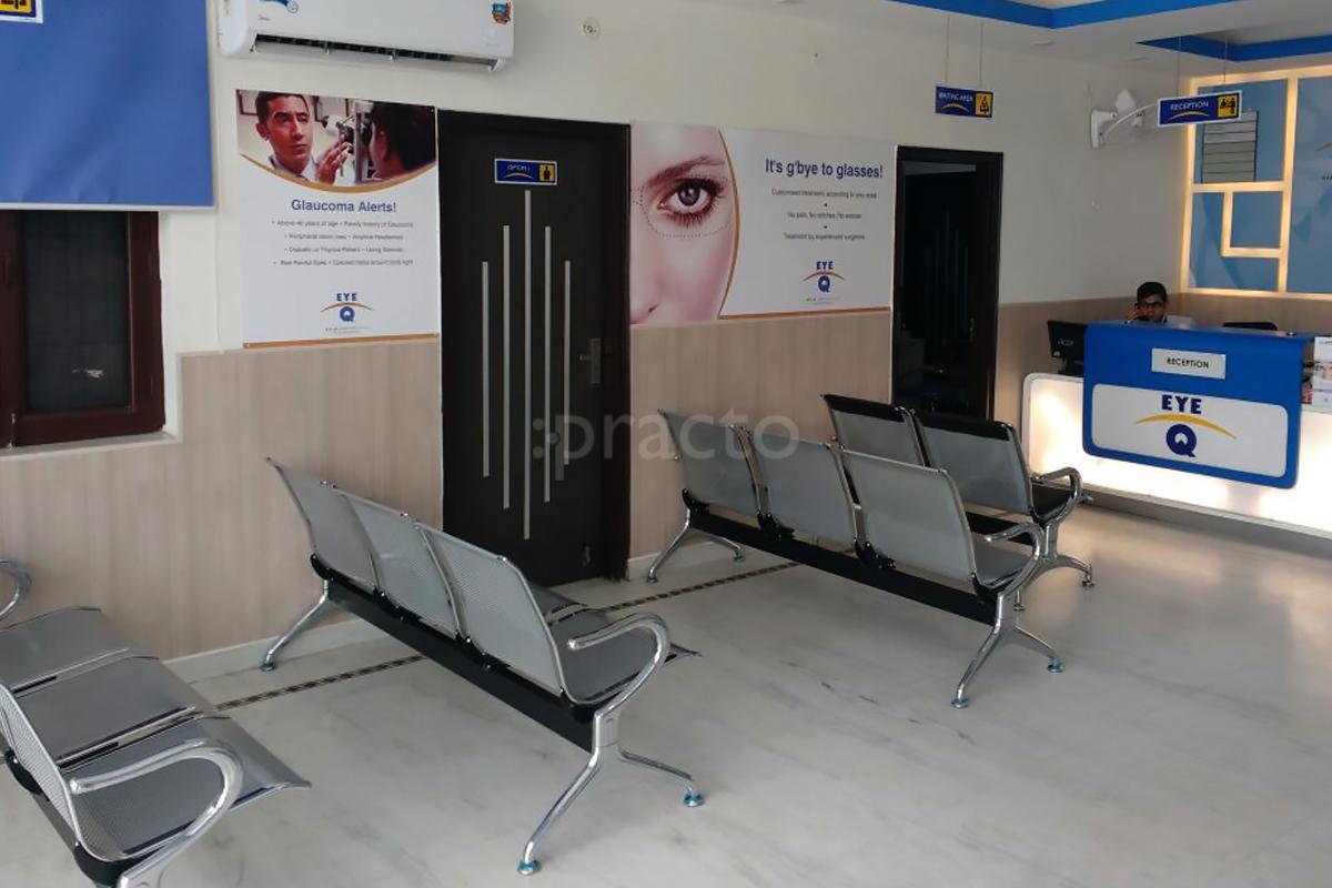 Waiting Area at Eye Q Super Speciality Eye Hospital Gurgaon Sector 46 Gurgaon