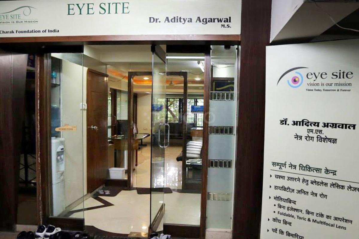 Entrance at Eye Site Vijay Nagar Indore