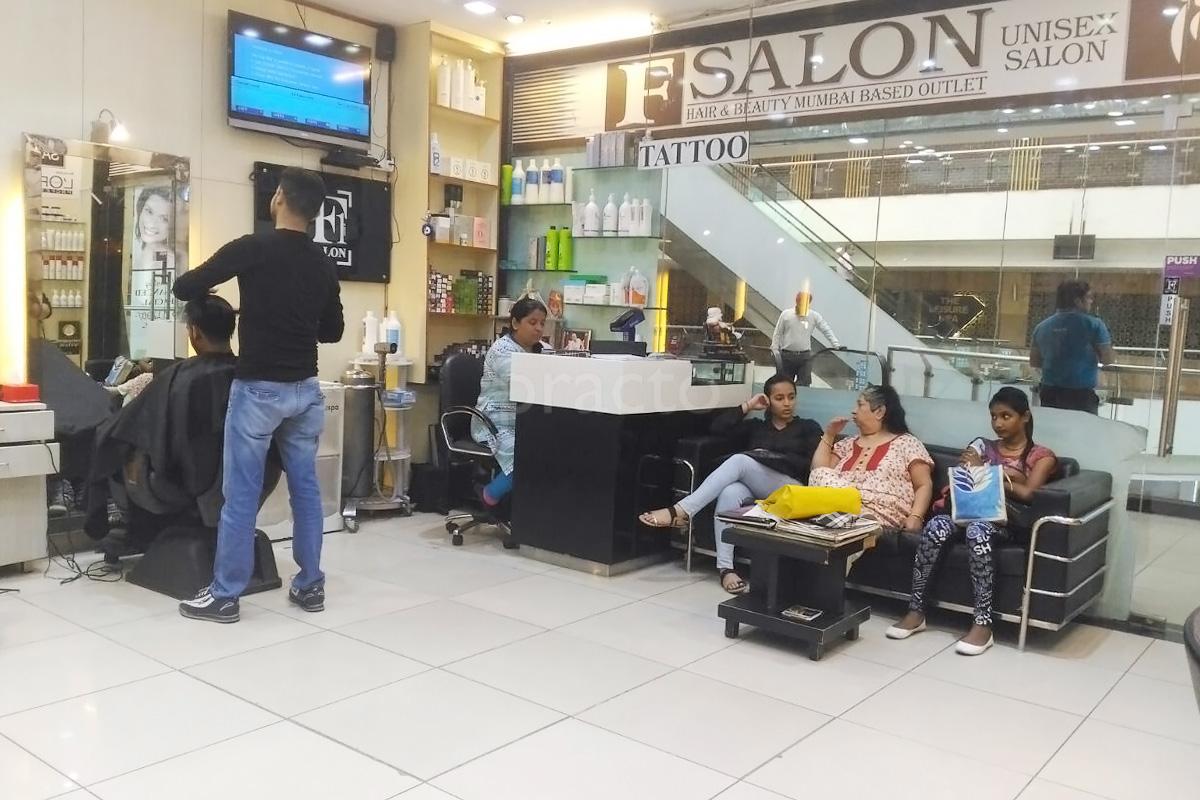 Waiting Area at F1 Salon Rajouri Garden Delhi