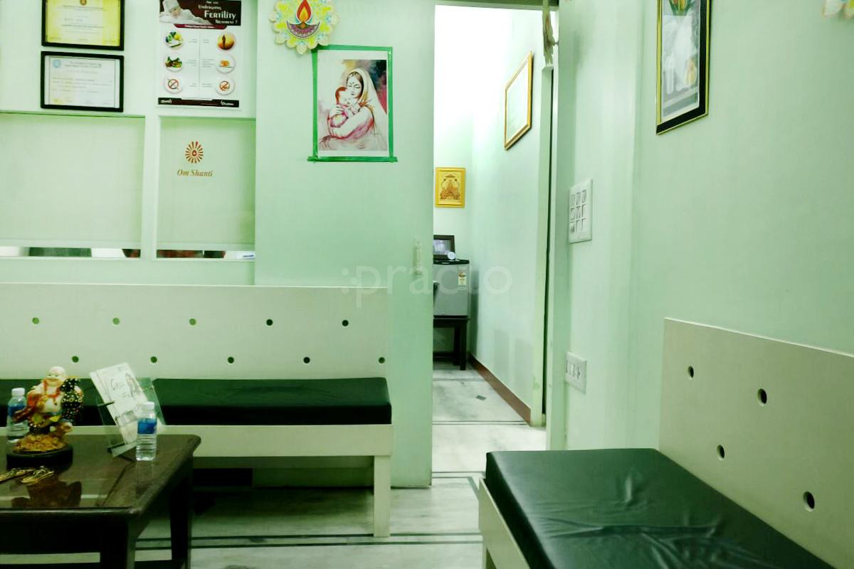 Waiting Area at Faith Maternity & Infertility Clinic Tagore Garden Delhi