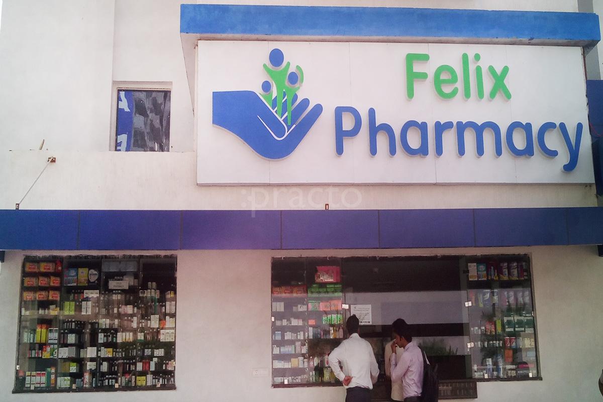 Pharmacy store at Felix Hospital Sector 137 Noida