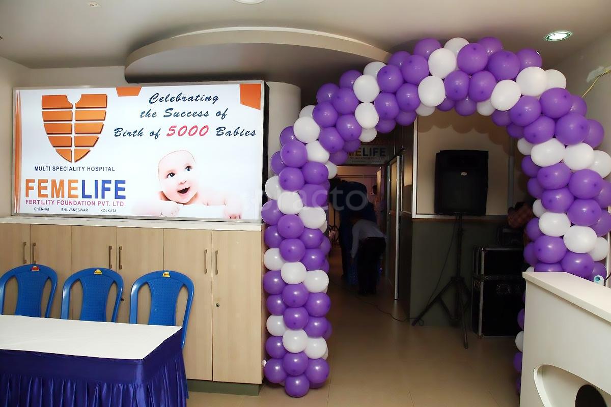 Reception at Femelife IVF Center Ambattur Chennai