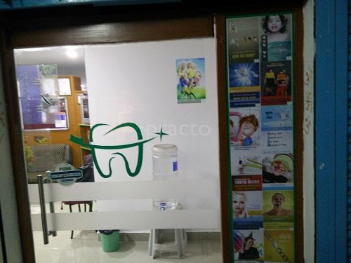 Entrance at Floss and Gloss Advanced Dental Experts Kondapur Hyderabad
