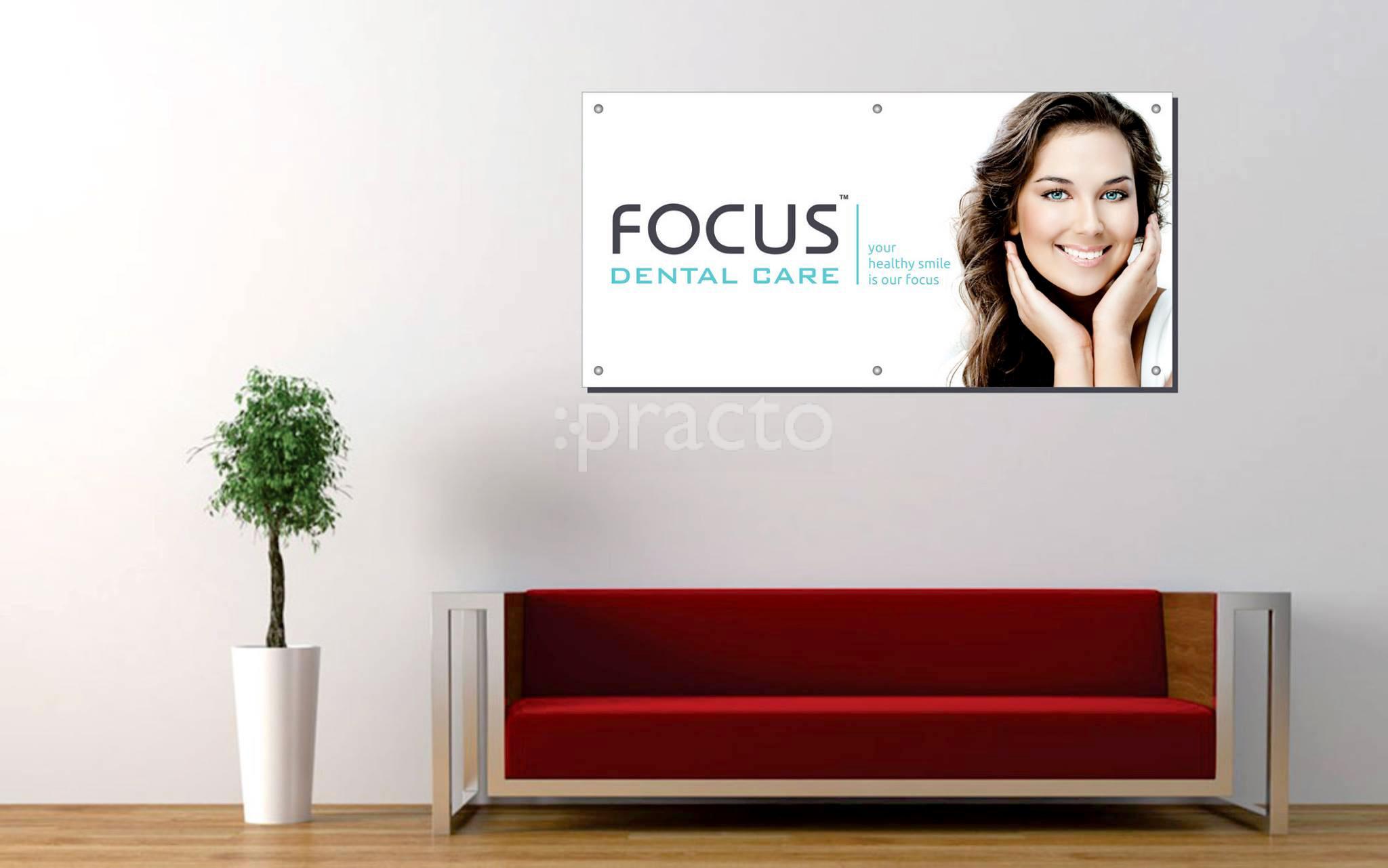 Waiting Area at Focus Dental Care Gachibowli Hyderabad