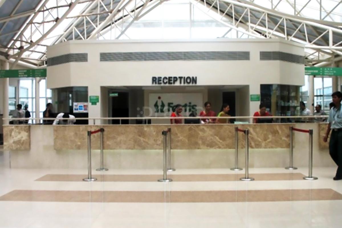 Reception at Fortis Hospital Noida Sector 62 Noida
