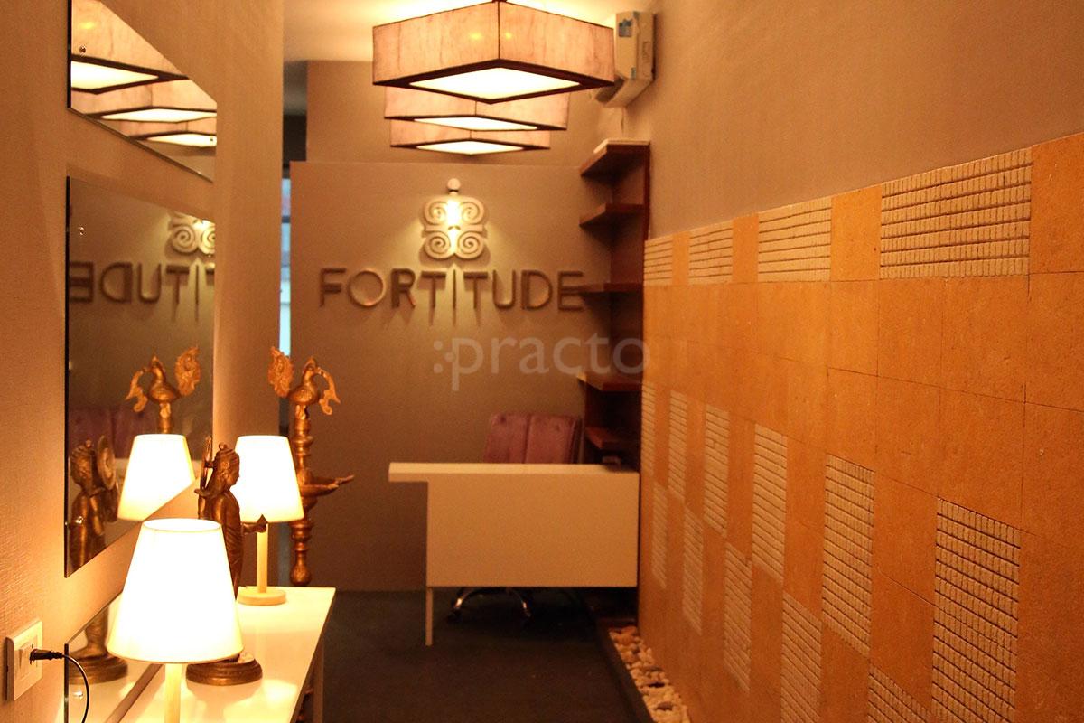 Reception at Fortitude Ayurveda Gynaecology Clinic Andheri West Mumbai