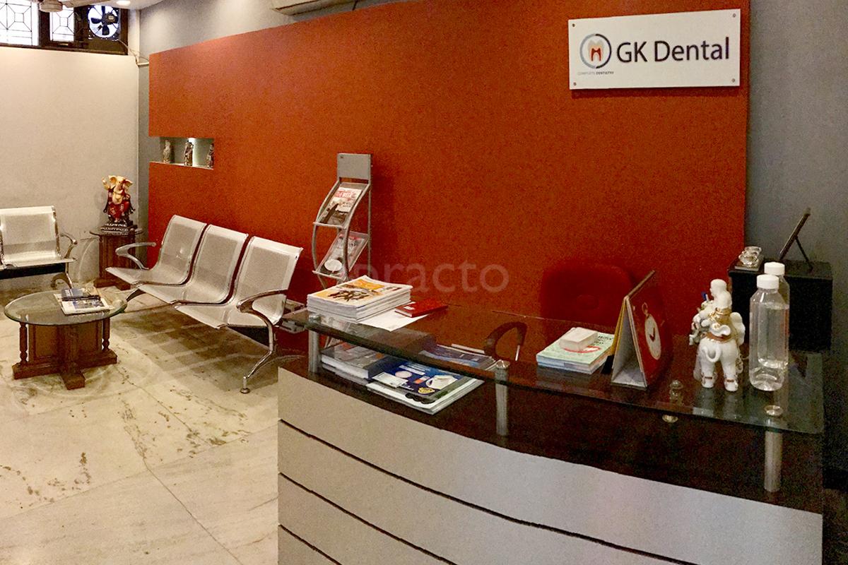 Waiting Area at G K Dental Greater Kailash Delhi