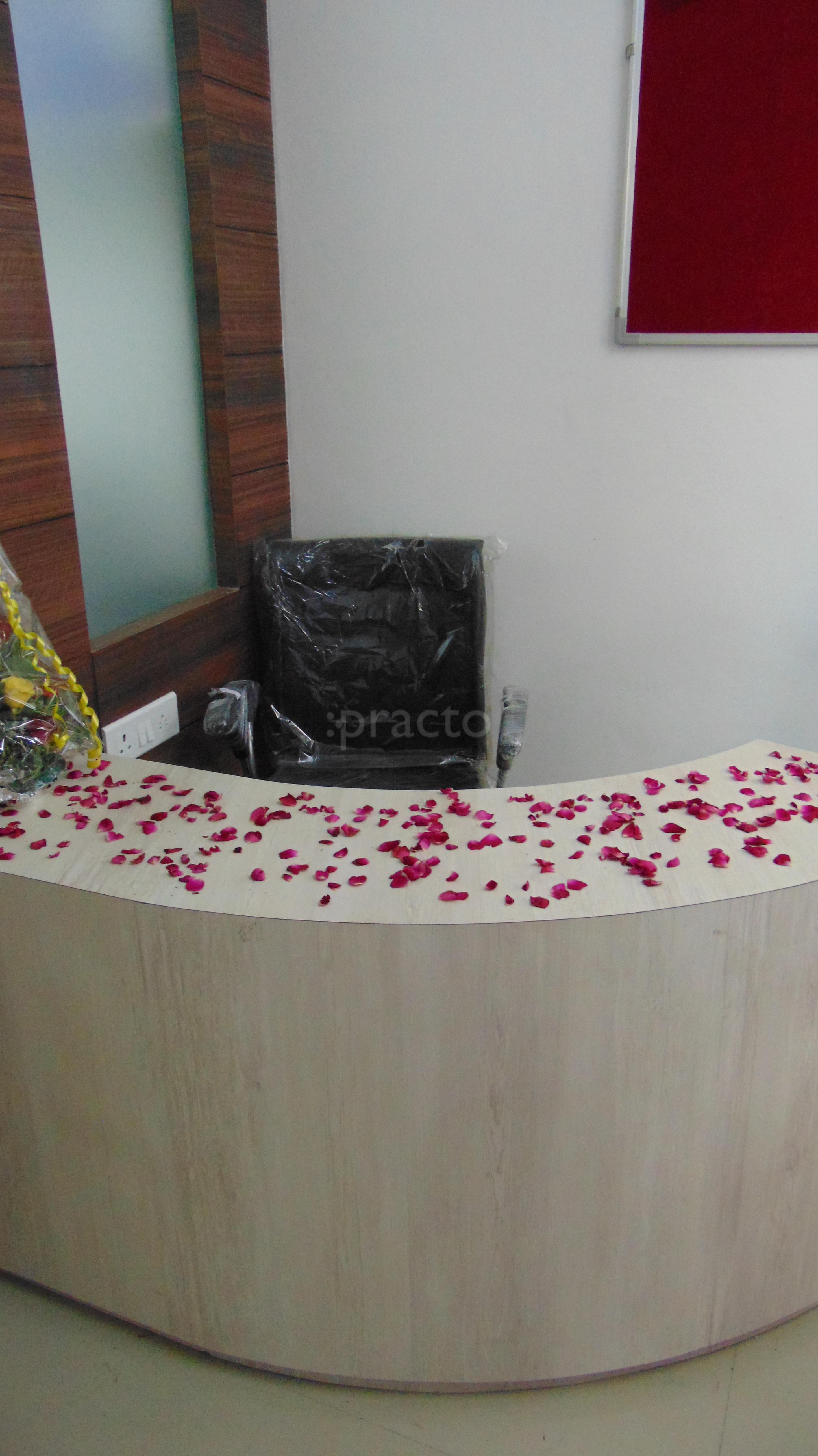 Reception at Galaxy Dental Clinic Pal Bhatha Surat