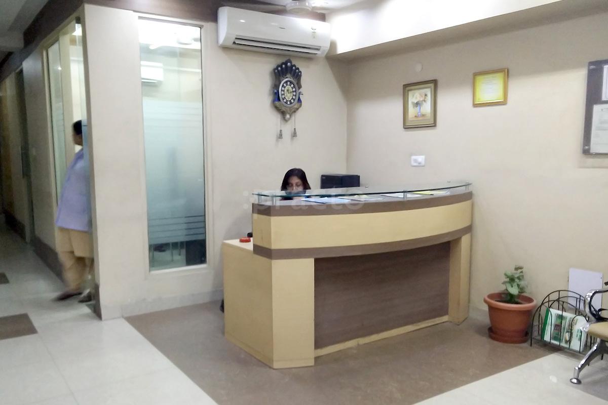 Reception at Gambhir Hospital Rajouri Garden Delhi