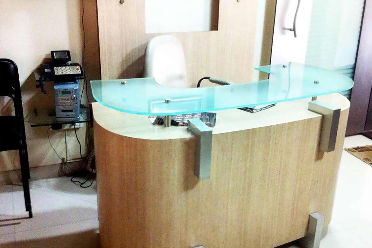 Reception at Gandhi Clinic Akota Vadodara