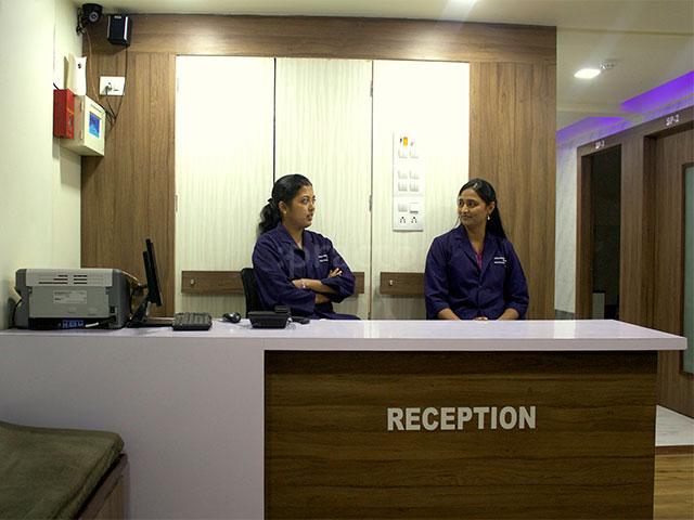 Reception at Ganesh Memorial Hospital Kalyan City Thane