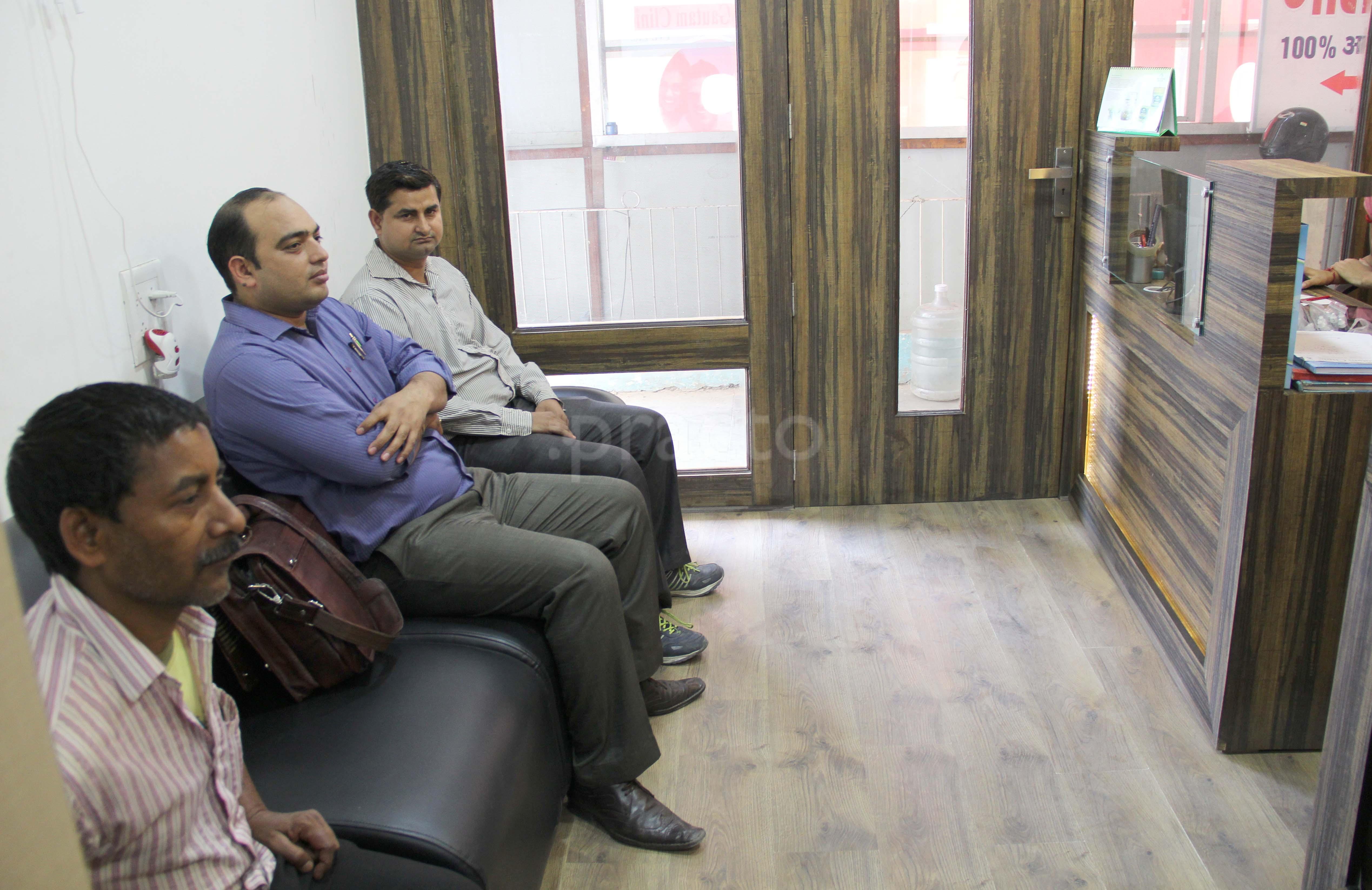Waiting Area at Gautam Clinic Pvt Ltd New Industrial Town Faridabad
