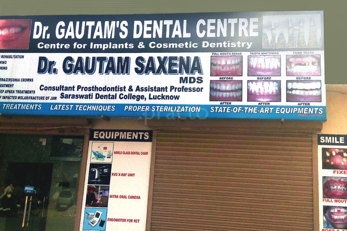Entrance at Gautam'S Dental Clinic Rajajipuram Lucknow