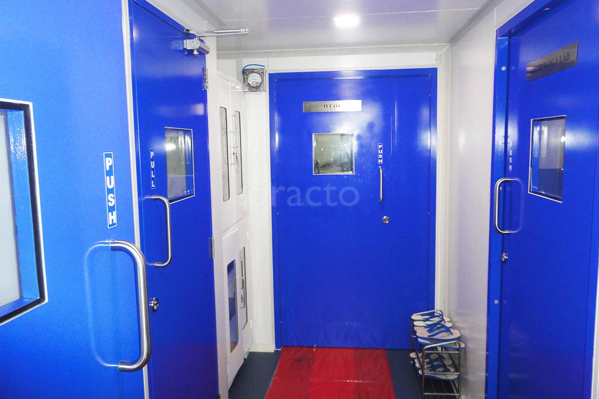 Entrance at GBR Fertility Centre and Hospital Mogappair West Chennai