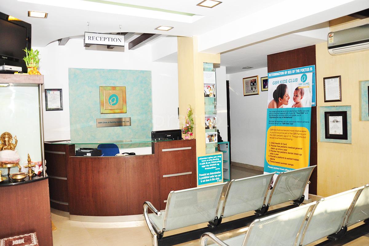 Waiting Area at GBR Fertility Centre and Hospital Mogappair West Chennai