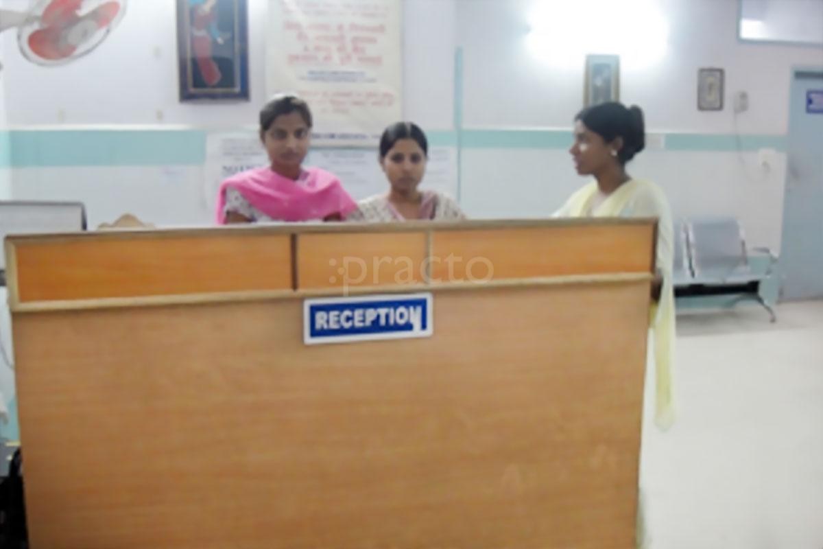 Reception at Ghai Hospital Sector 9 Faridabad