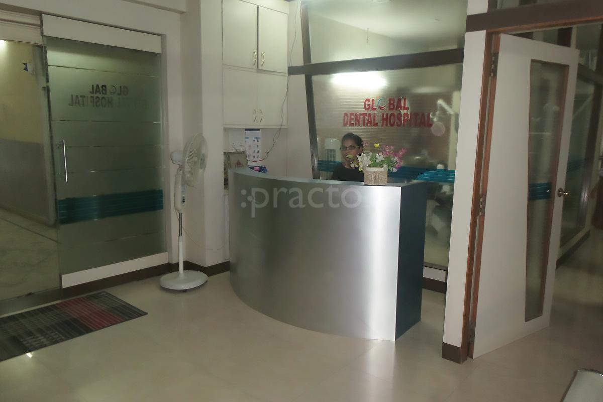 Reception at Global Dental Hospital Musheerabad Hyderabad