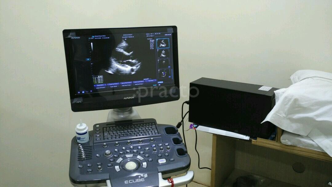 Equipment Area at Global Heart Clinic Zeta I Greater Noida