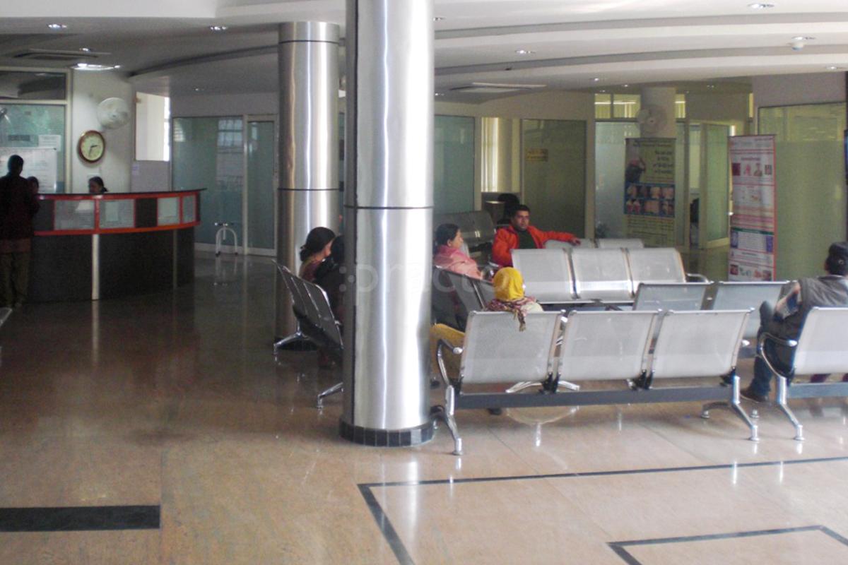 Waiting Area at Ujala Cygnus Rainbow Hospital Sikandra Agra