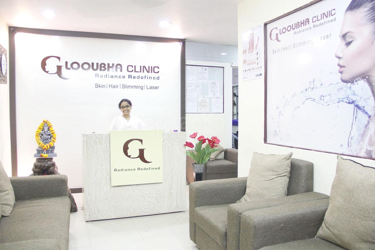 Reception at Glowba Clinic Himayat Nagar Hyderabad