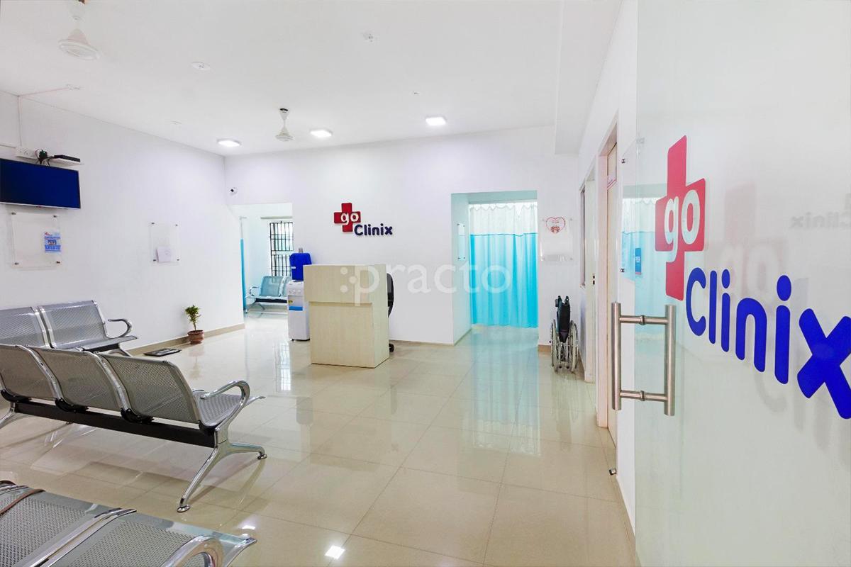 Waiting Area at GoClinix Medical Centre Choolaimedu Chennai
