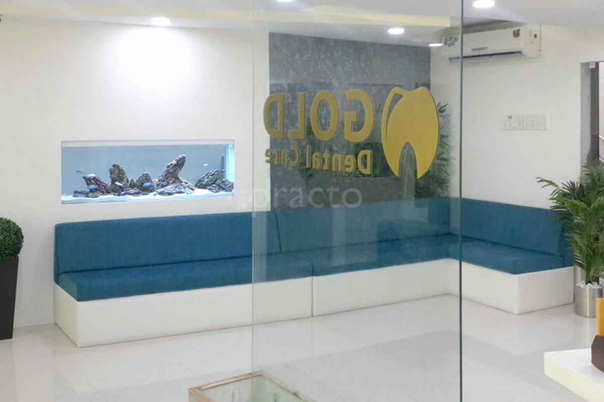 Waiting Area at Gold Dental Care Madipakkam Chennai