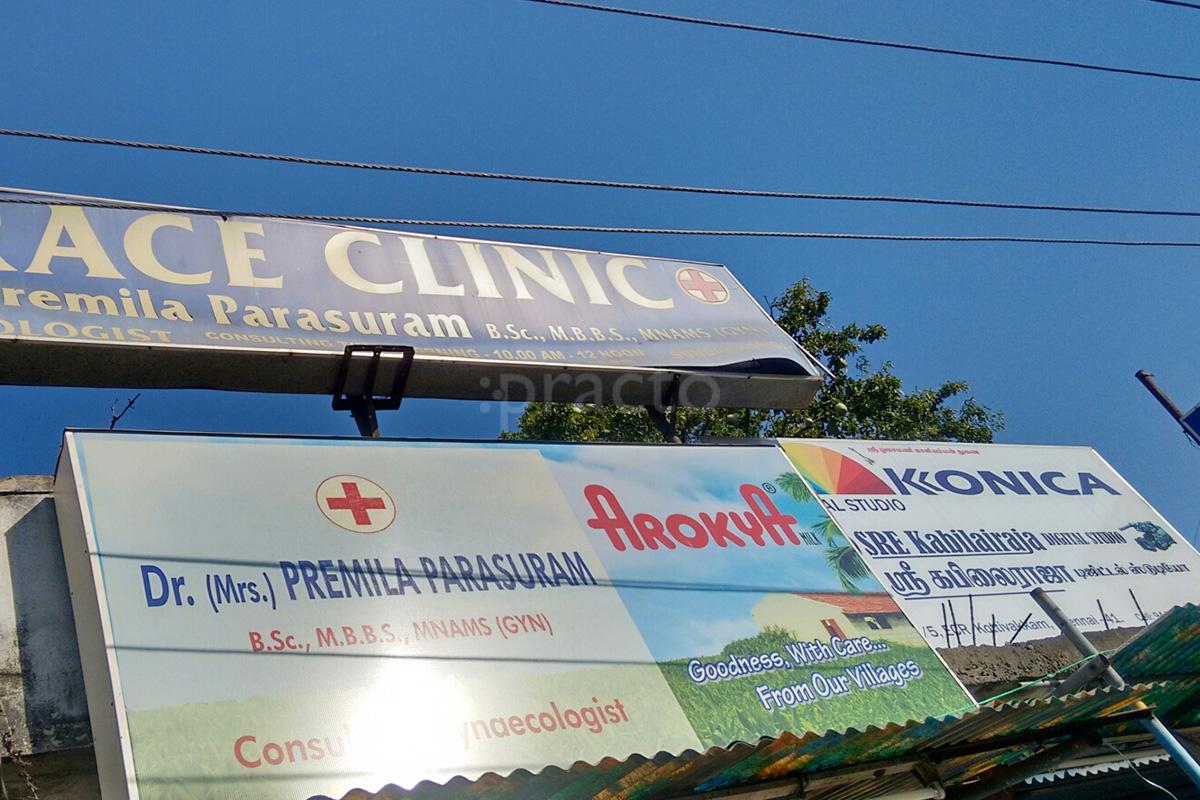 Entrance at Grace Clinic Kottivakkam Chennai