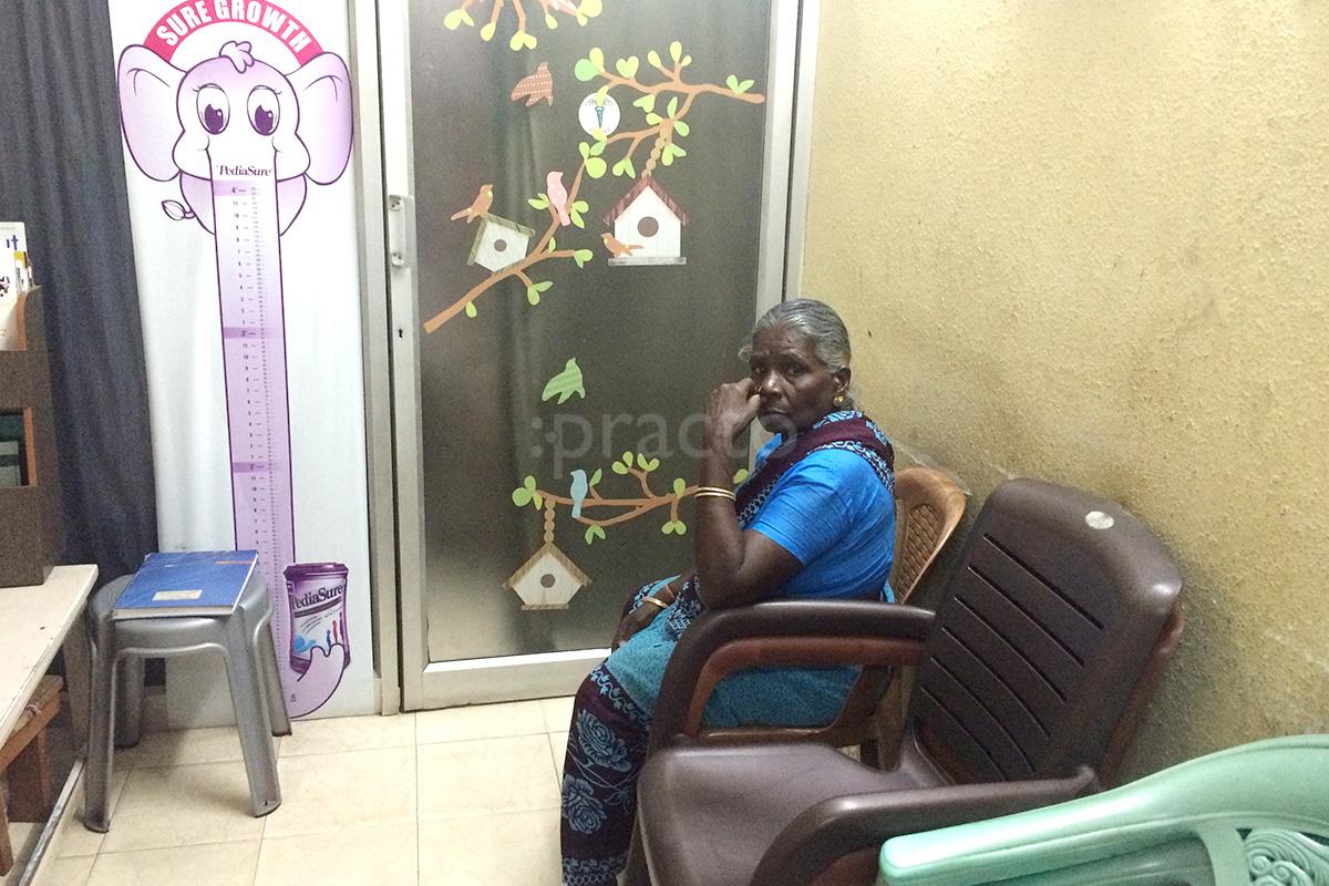 Waiting Area at Grace Clinic Kottivakkam Chennai