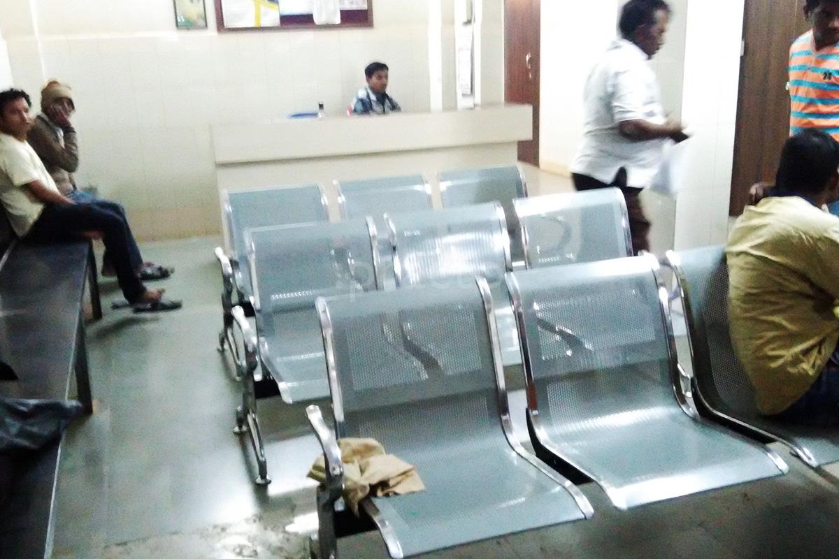 Waiting Area at Gune Hospital Panvel Navi Mumbai