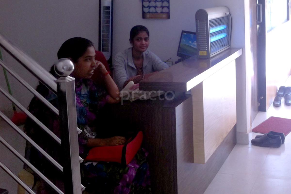Reception at Guptha's clinic Krishna Raja Mohalla Mysore