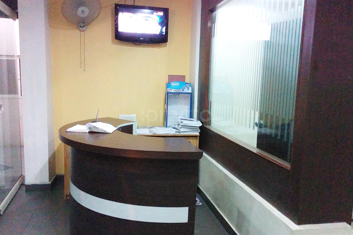 Reception at Gvk Dental Centre Habsiguda Hyderabad