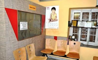 Waiting Area at Gynae Care Clinic Bhawanipore Kolkata