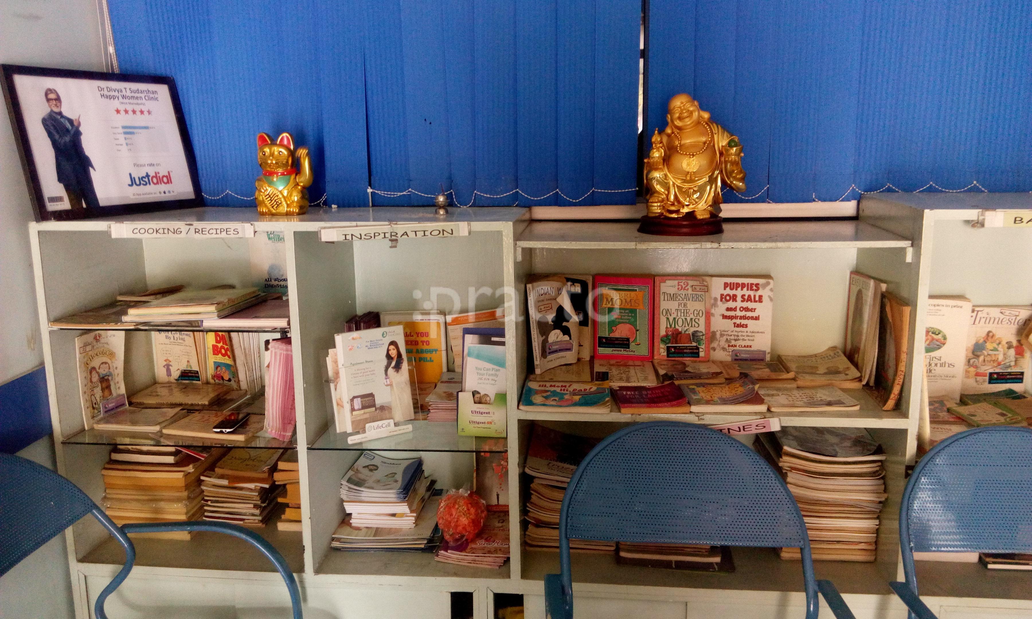 Waiting Area at Happy Women Clinic West Marredpally Hyderabad