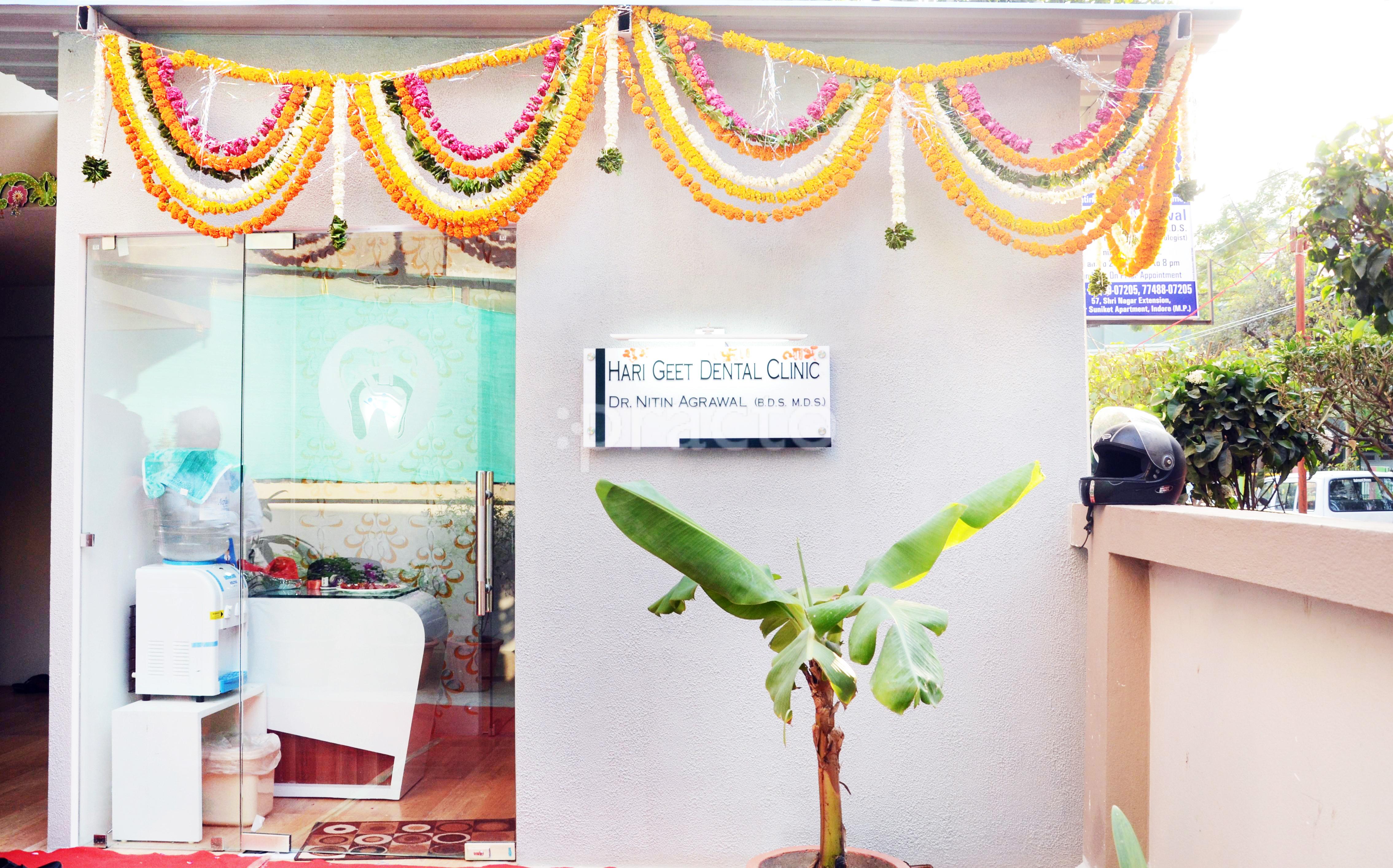 Entrance at Hari Geet Dental Clinic New Palasia Indore