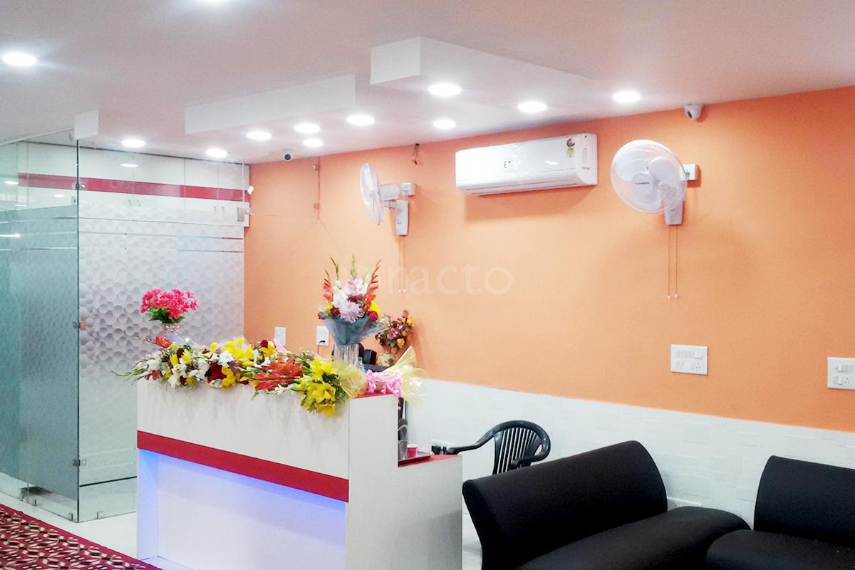 Waiting Area at Healing Touch Sector 137 Noida