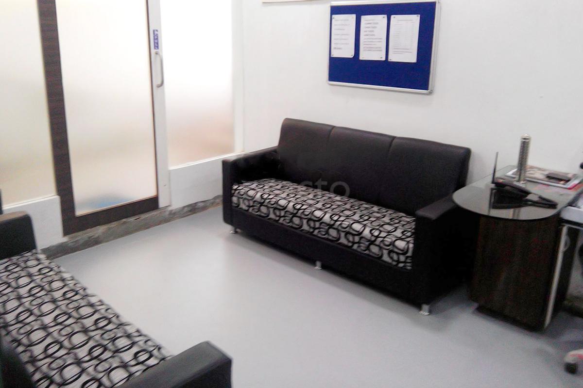 Waiting Area at Health Plus Clinic Garkheda Aurangabad