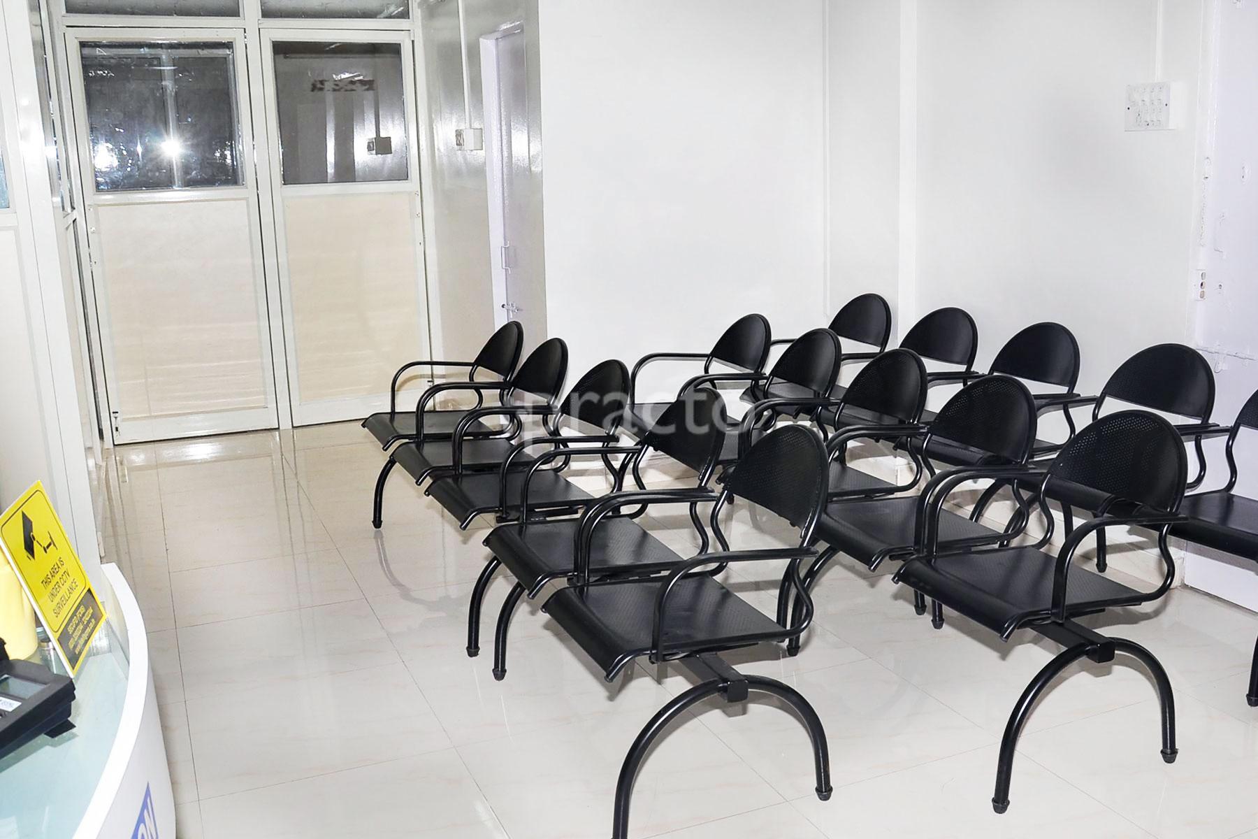 Waiting Area at Health Point Polyclinic Kothrud Pune