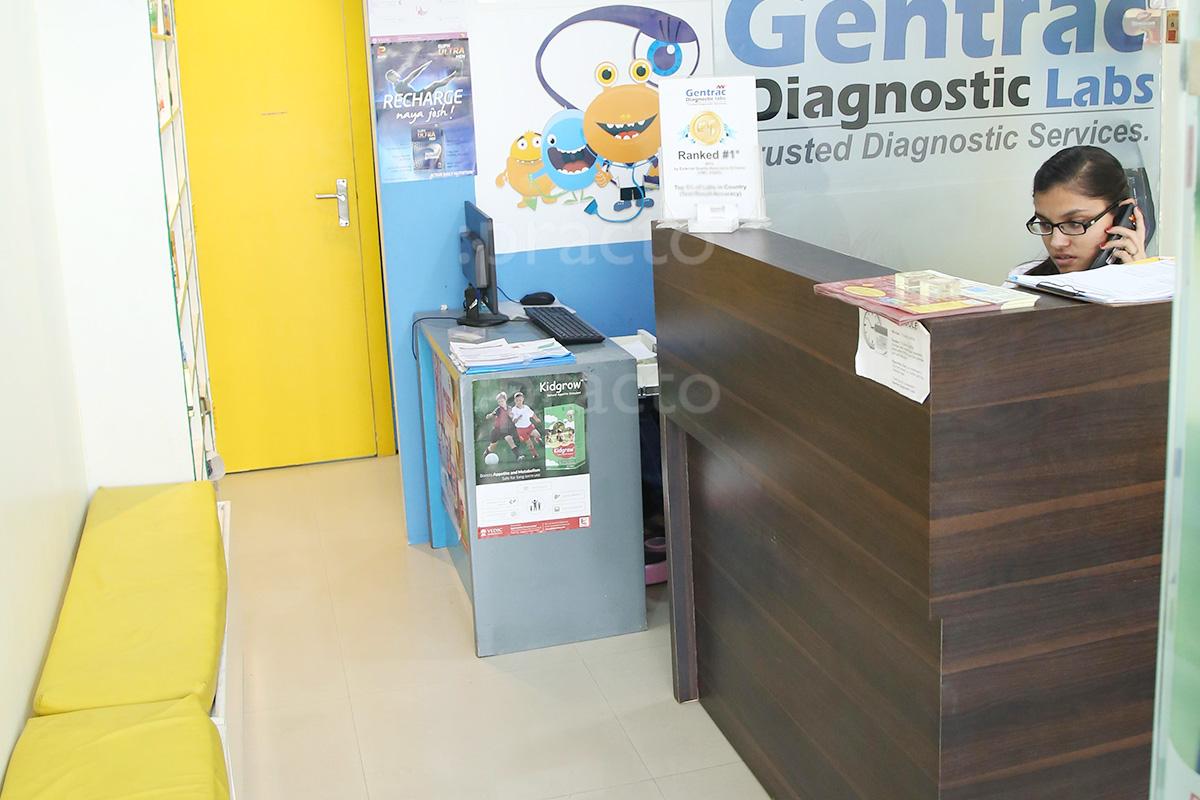 Waiting Area at Healthskool Clinic Sector 76 Noida