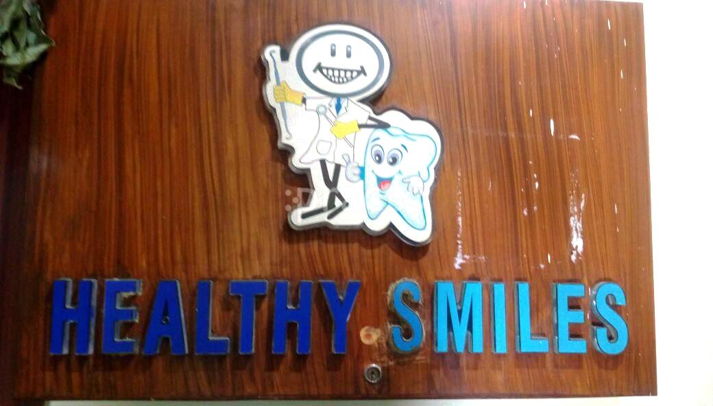 Entrance at Healthy Smiles Ameerpet Hyderabad