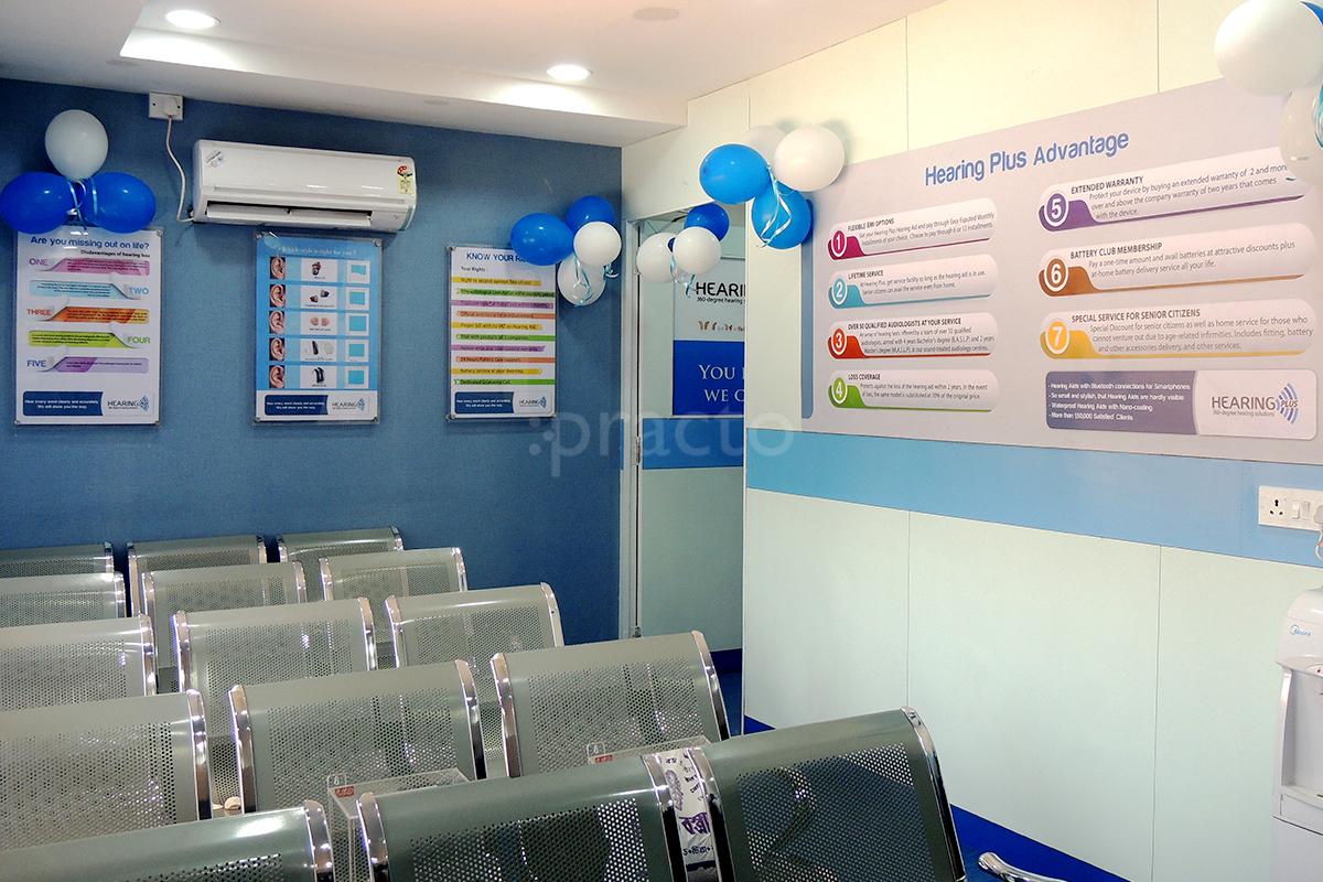 Waiting Area at Hearing Plus - Vashi Vashi Navi Mumbai