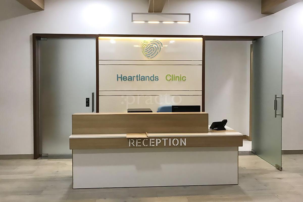 Reception at Heartlands Clinic Sowripalayam Coimbatore