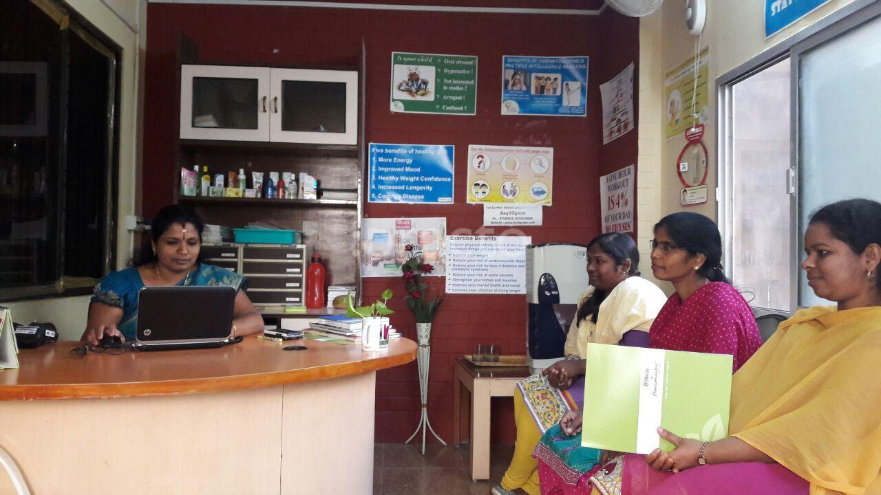 Waiting Area at Homeomantra AS Rao Nagar Hyderabad