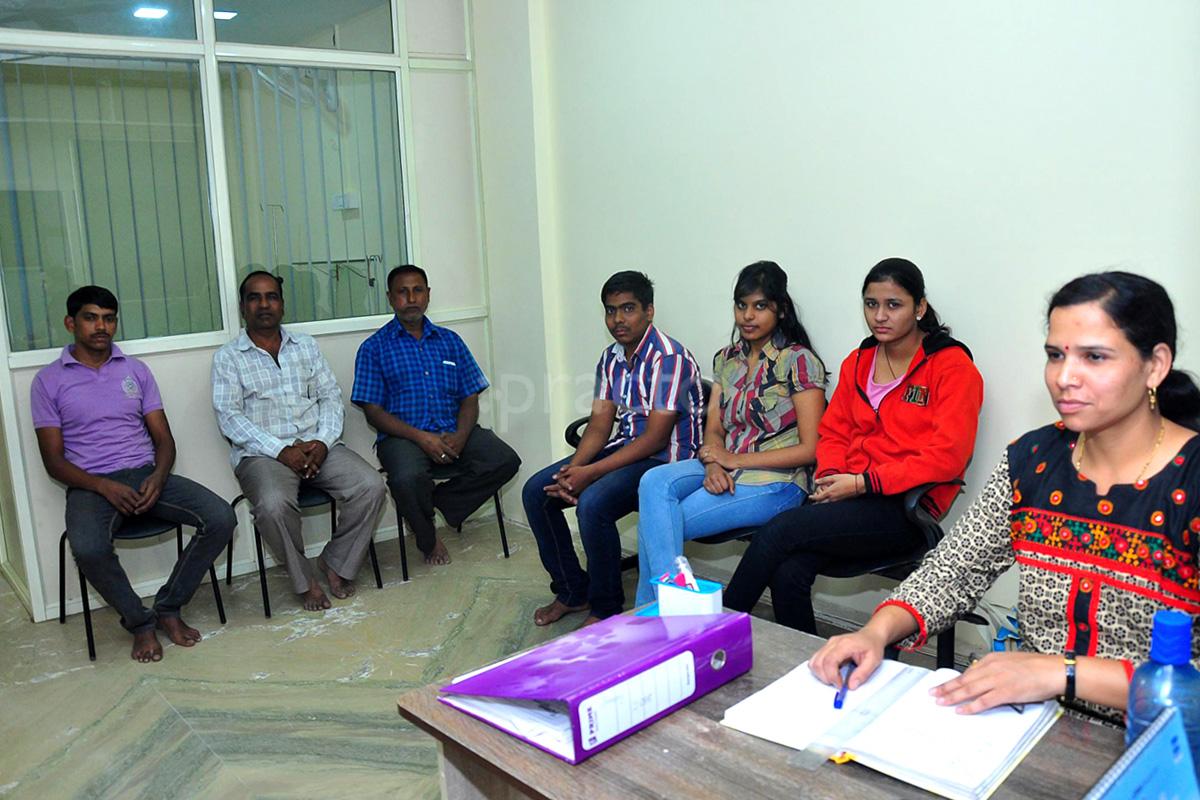 Waiting Area at I Clinic Eye Care Wakad Pune